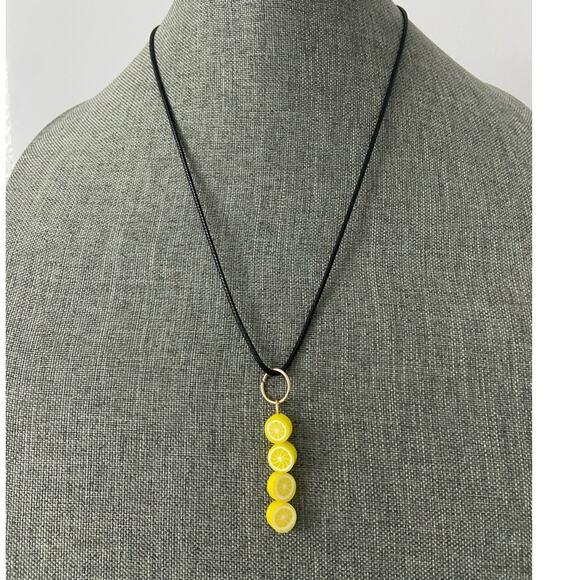 Lemon pendant necklace - Picture 1 of 5